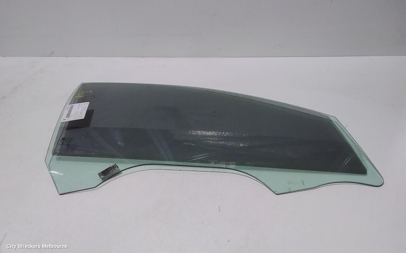HOLDEN COMMODORE RIGHT FRONT DOOR WINDOW, VF, 05/2013 - 12/2017