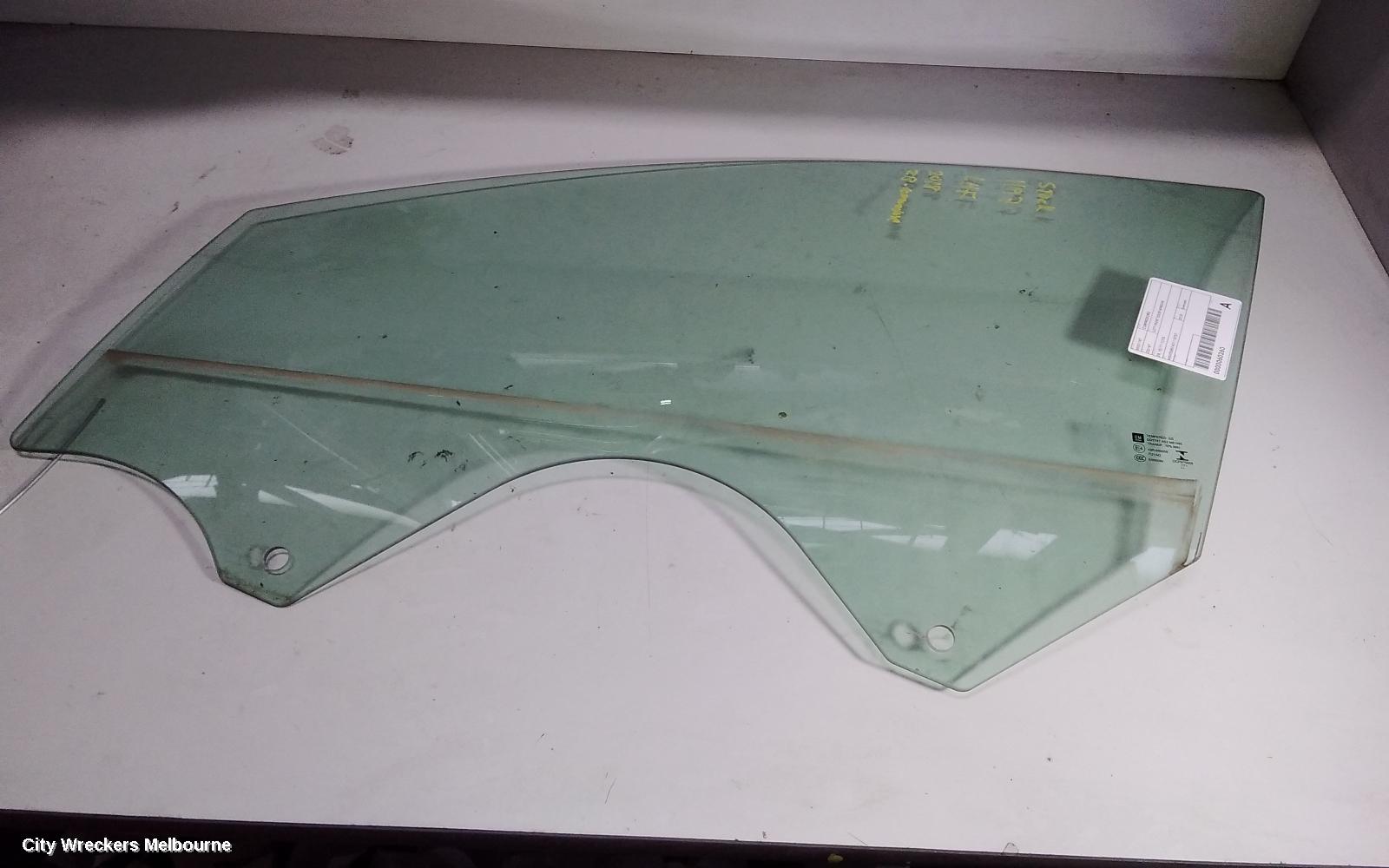 HOLDEN COMMODORE LEFT FRONT DOOR WINDOW, ZB, 10/2017 - 12/2020