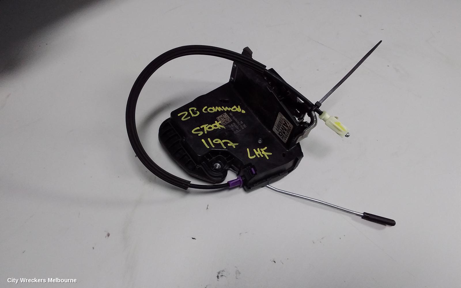HOLDEN COMMODORE DOOR/BOOT/GATE LOCK, LEFT FRONT DOOR LOCK, ZB, 10/2017 - 12/2020