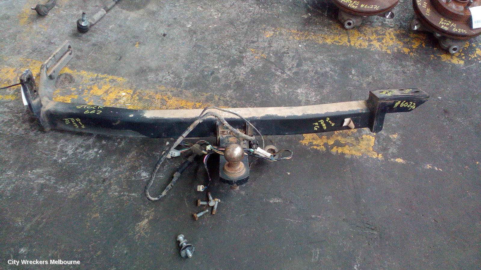 FORD FALCON TOWBAR, FG-FGX, SEDAN, STANDARD, GAS TYPE, 05/2008 - 12/2016