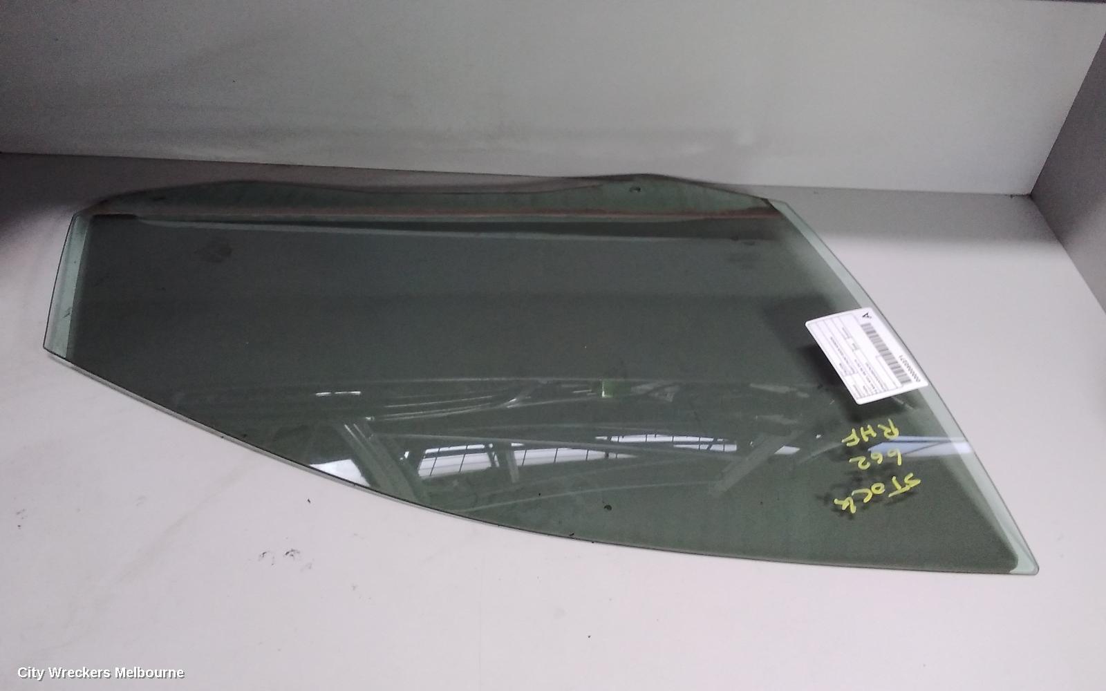 FORD FALCON RIGHT FRONT DOOR WINDOW, FG MKI-MKII, 05/2008 - 09/2014