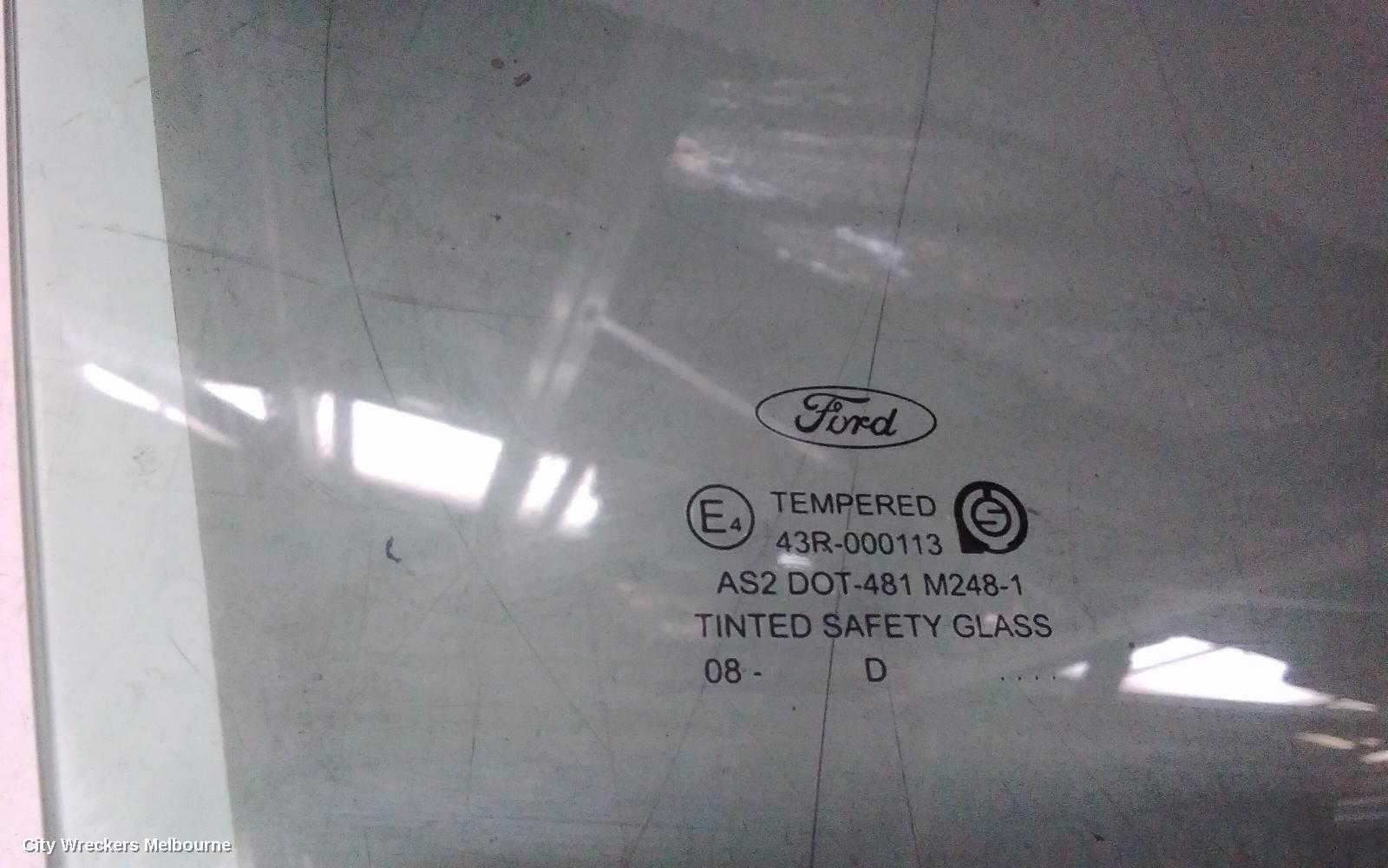 FORD FALCON RIGHT FRONT DOOR WINDOW, FG MKI-MKII, 05/2008 - 09/2014