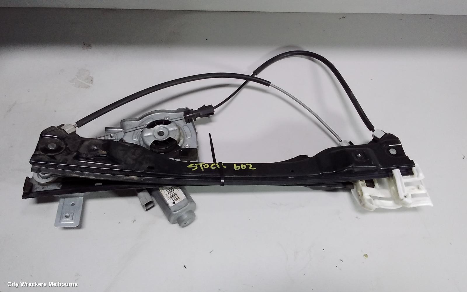 FORD FALCON RIGHT FRONT WINDOW REG/MOTOR, FG-FGX, 05/2008 - 12/2016