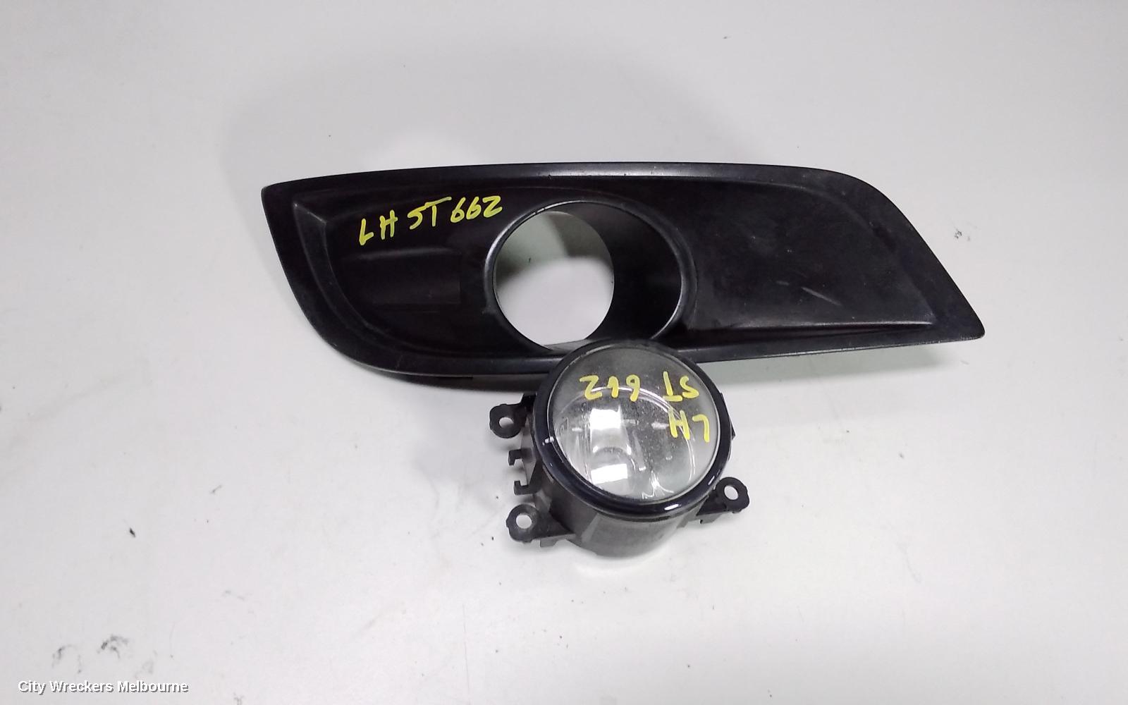 FORD FALCON LEFT INDICATOR/FOG/SIDE, FG-FGX, BUMPER FOGLAMP, 05/2008 - 12/2016