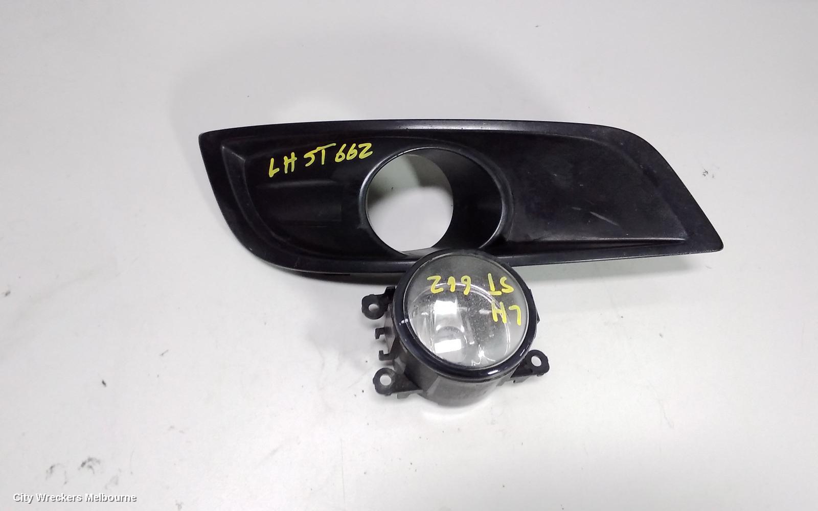 FORD FALCON LEFT INDICATOR/FOG/SIDE, FG-FGX, BUMPER FOGLAMP, 05/2008 - 12/2016