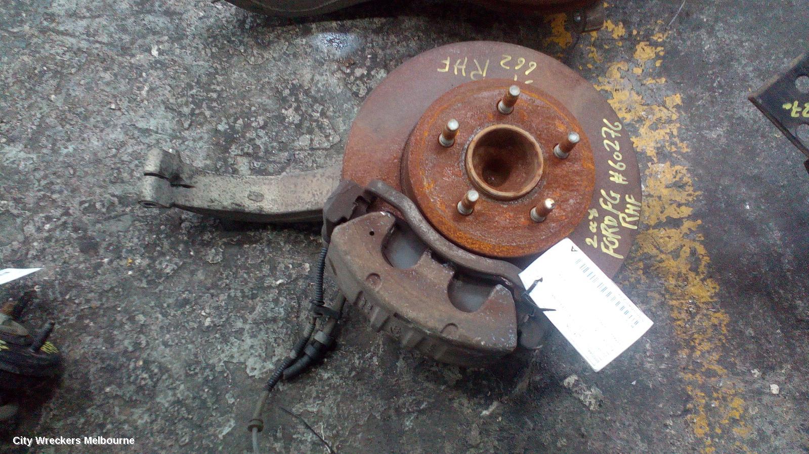 FORD FALCON RIGHT FRONT HUB ASSEMBLY, FG-FGX, 05/2008 - 12/2016