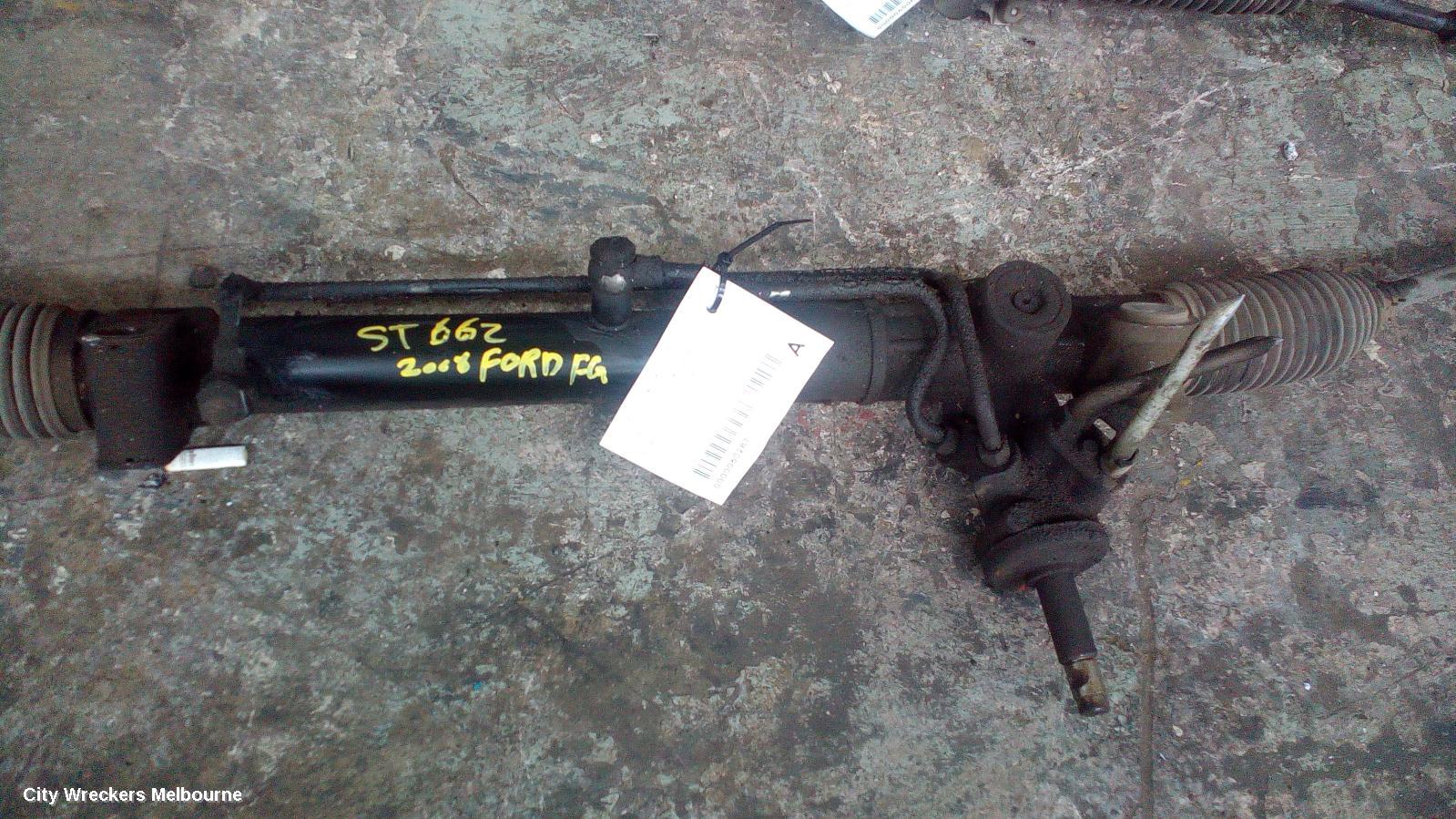FORD FALCON STEERING BOX/RACK, FG MKI, XR6/XR8/G6/G6E, 05/2008 - 11/2011