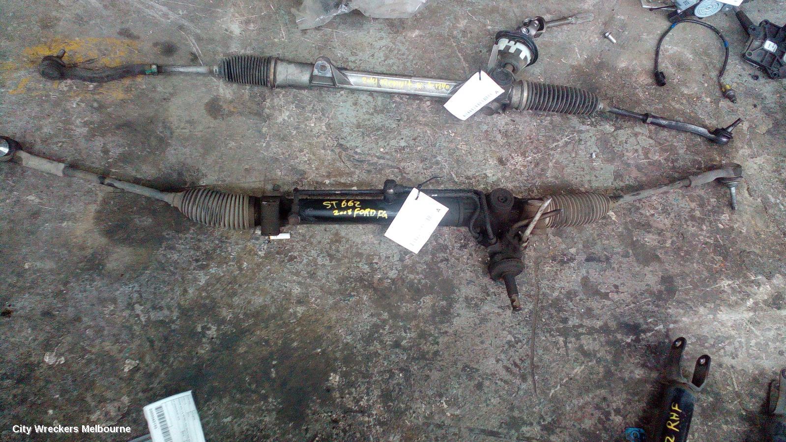 FORD FALCON STEERING BOX/RACK, FG MKI, XR6/XR8/G6/G6E, 05/2008 - 11/2011
