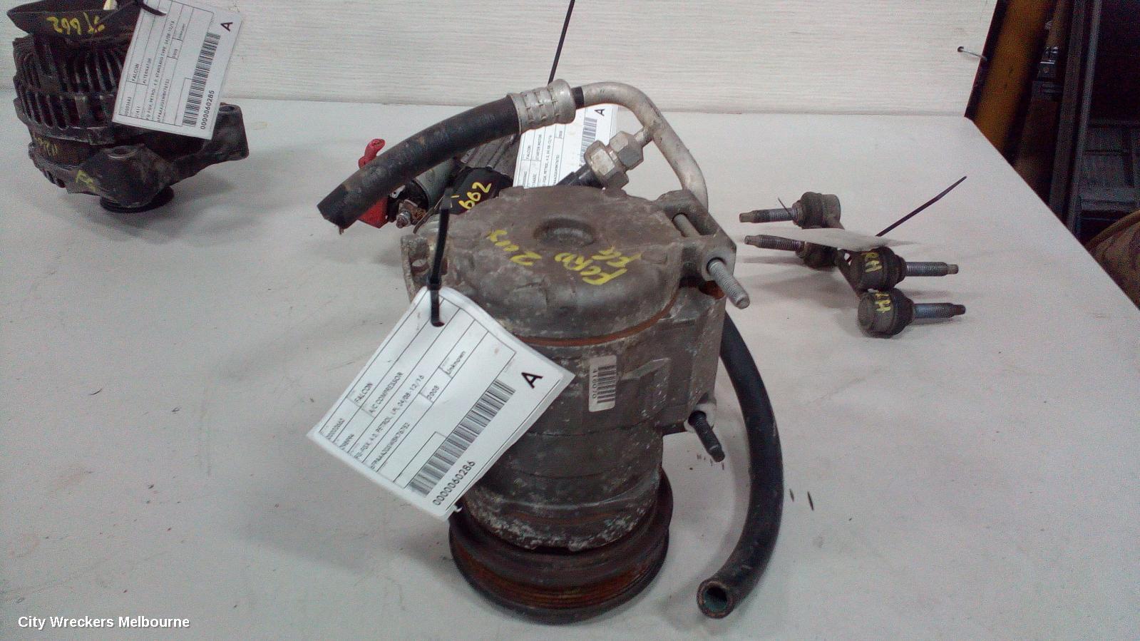 FORD FALCON A/C COMPRESSOR, FG-FGX, 4.0, PETROL, LPI, 04/2008 - 12/2016