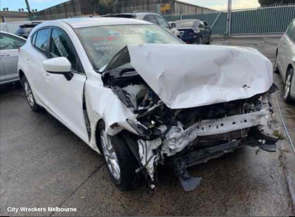 MAZDA 3 LEFT REAR WND REG/MOTOR, BM-BN, 06/2013 - 02/2019