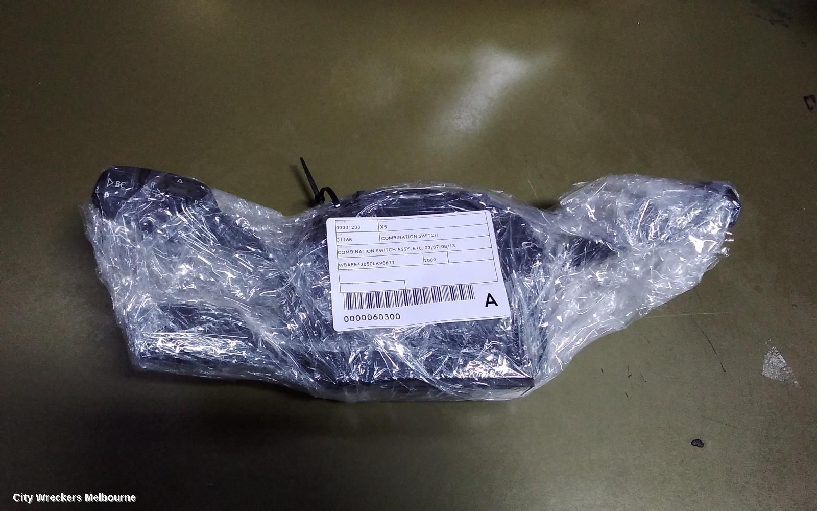 BMW X5 COMBINATION SWITCH, COMBINATION SWITCH ASSY, E70, 03/2007 - 08/2013