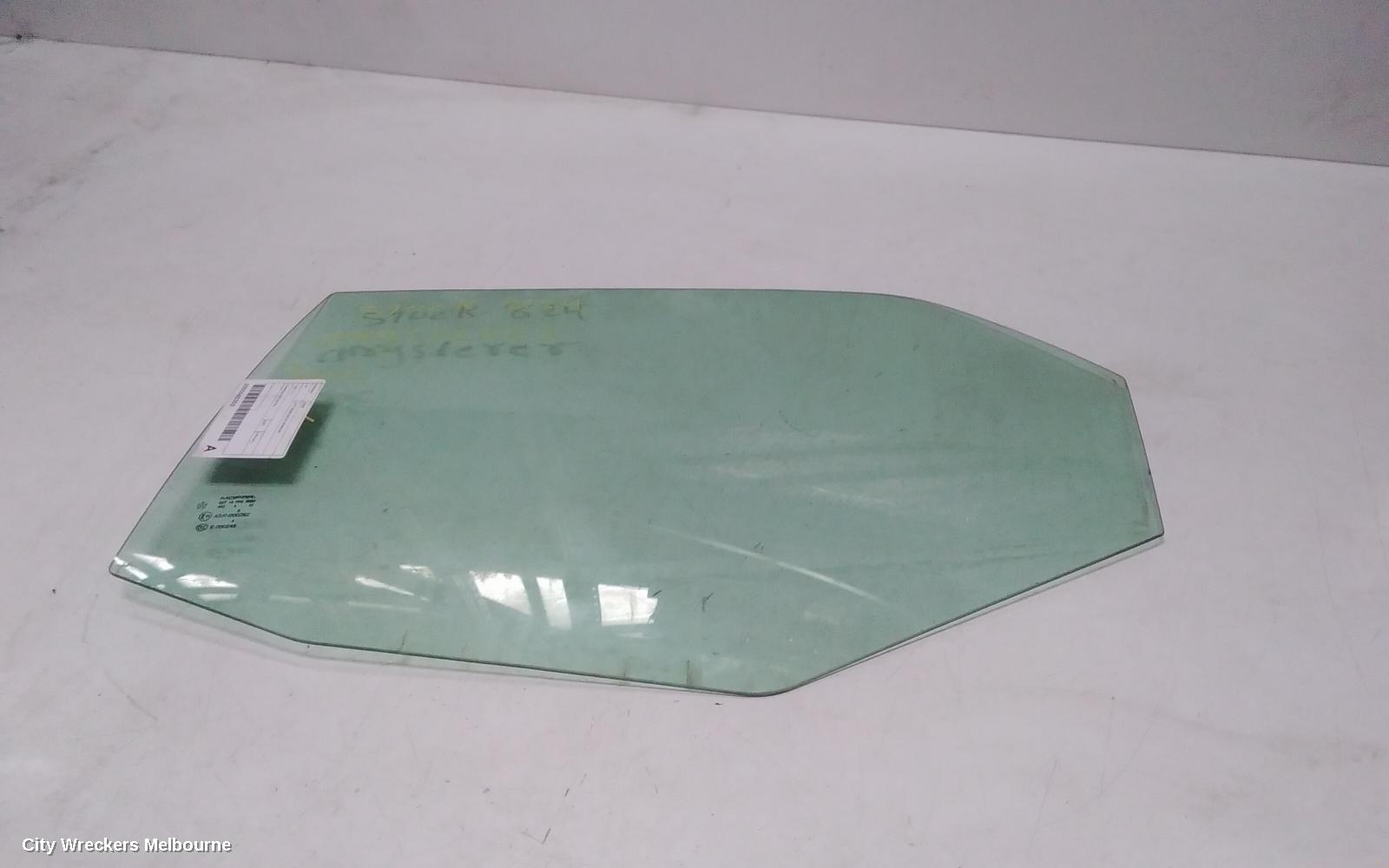 CHRYSLER 300C LEFT REAR DOOR WINDOW, 11/2005 - 12/2011