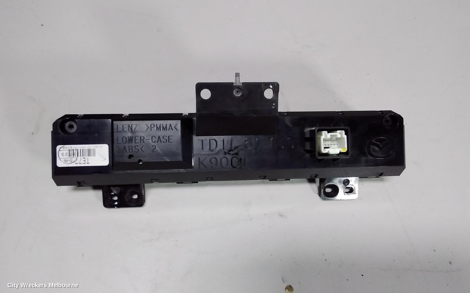 MAZDA CX9 CLOCK, TB, 12/2007 - 12/2015