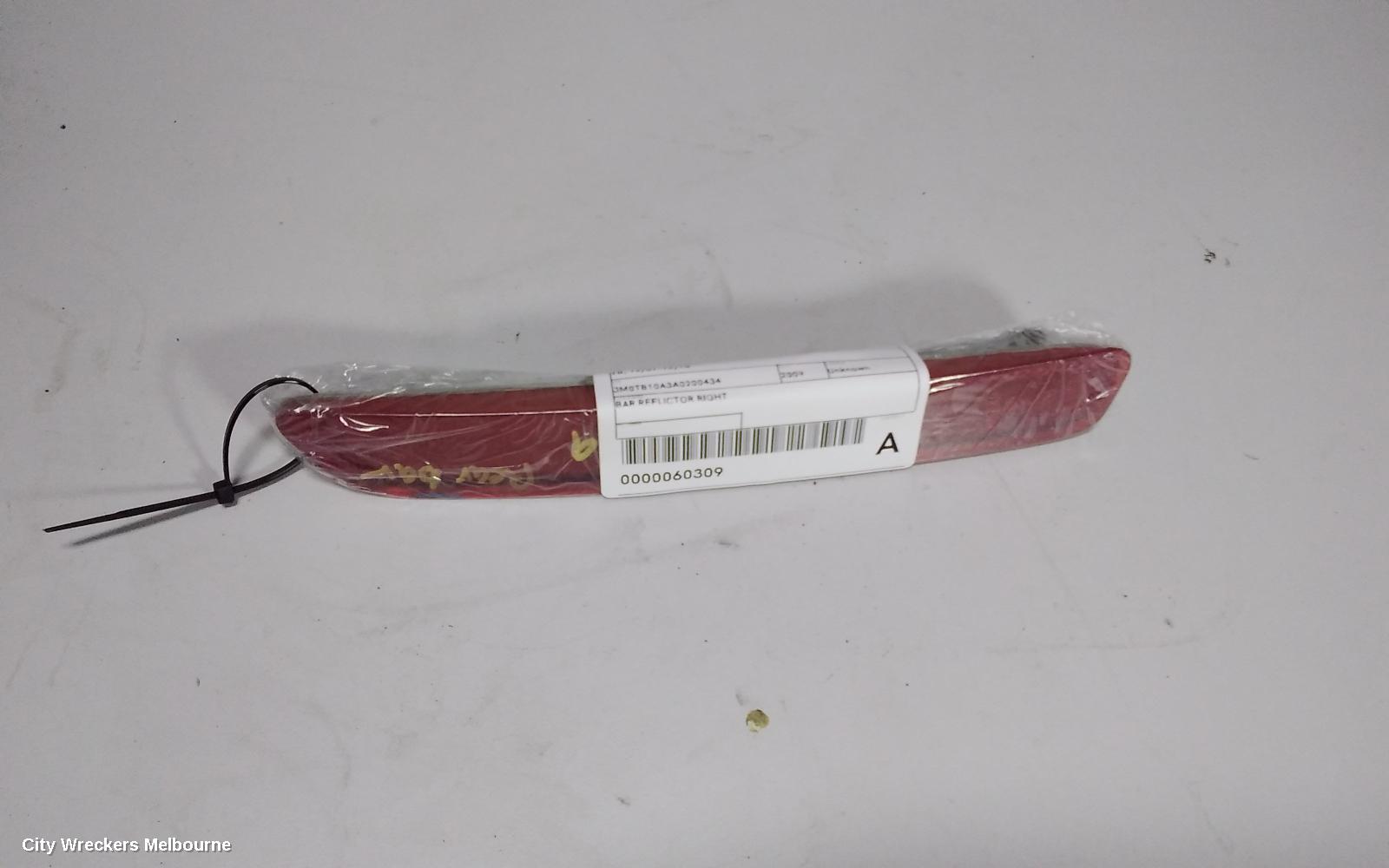 MAZDA CX9, TB, 12/2007 - 12/2015, BAR REFLICTOR RIGHT: 60309