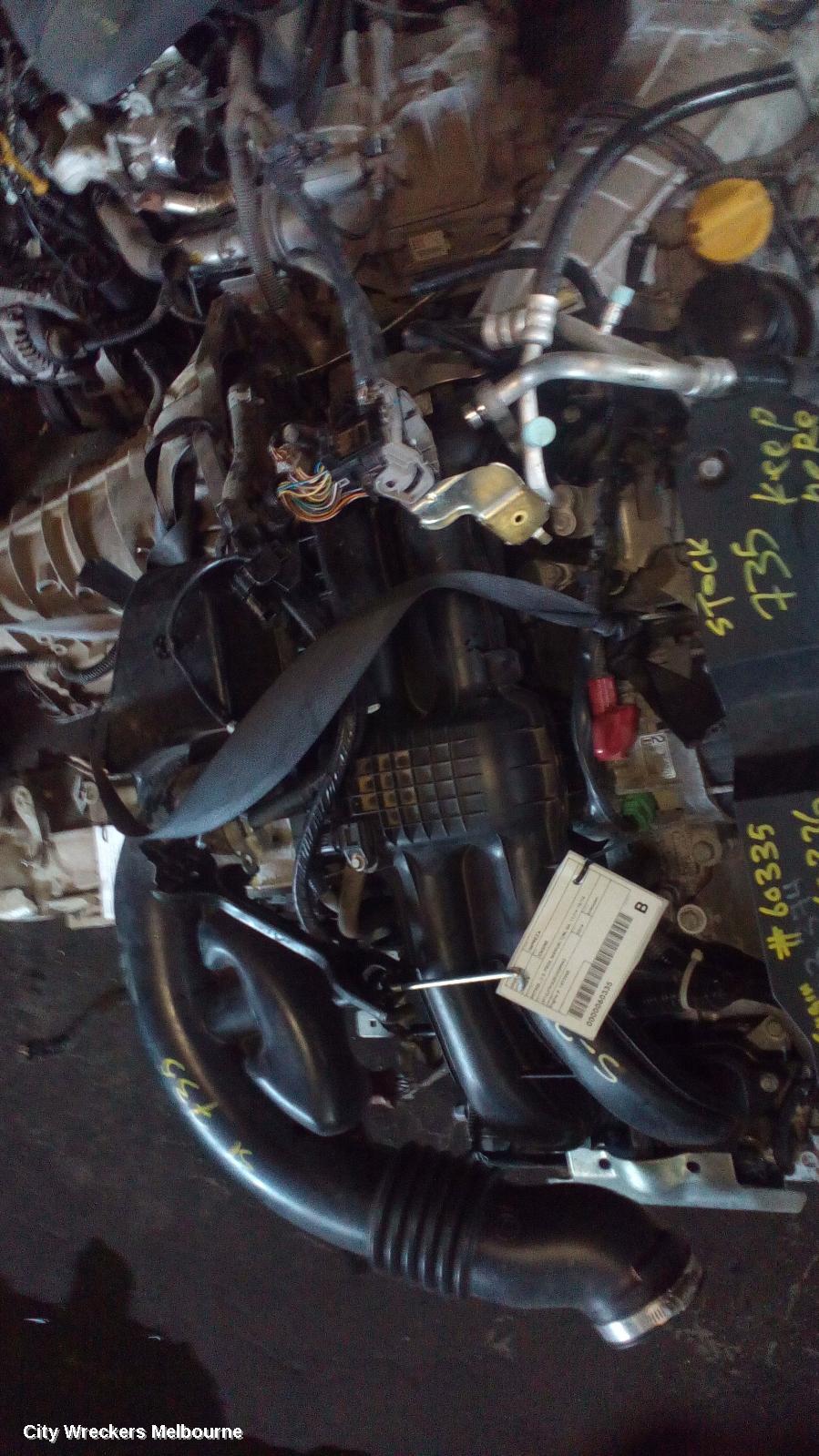 SUBARU IMPREZA ENGINE, PETROL, 2.0, FB20, MANUAL T/M, G4, 11/2014 - 10/2016