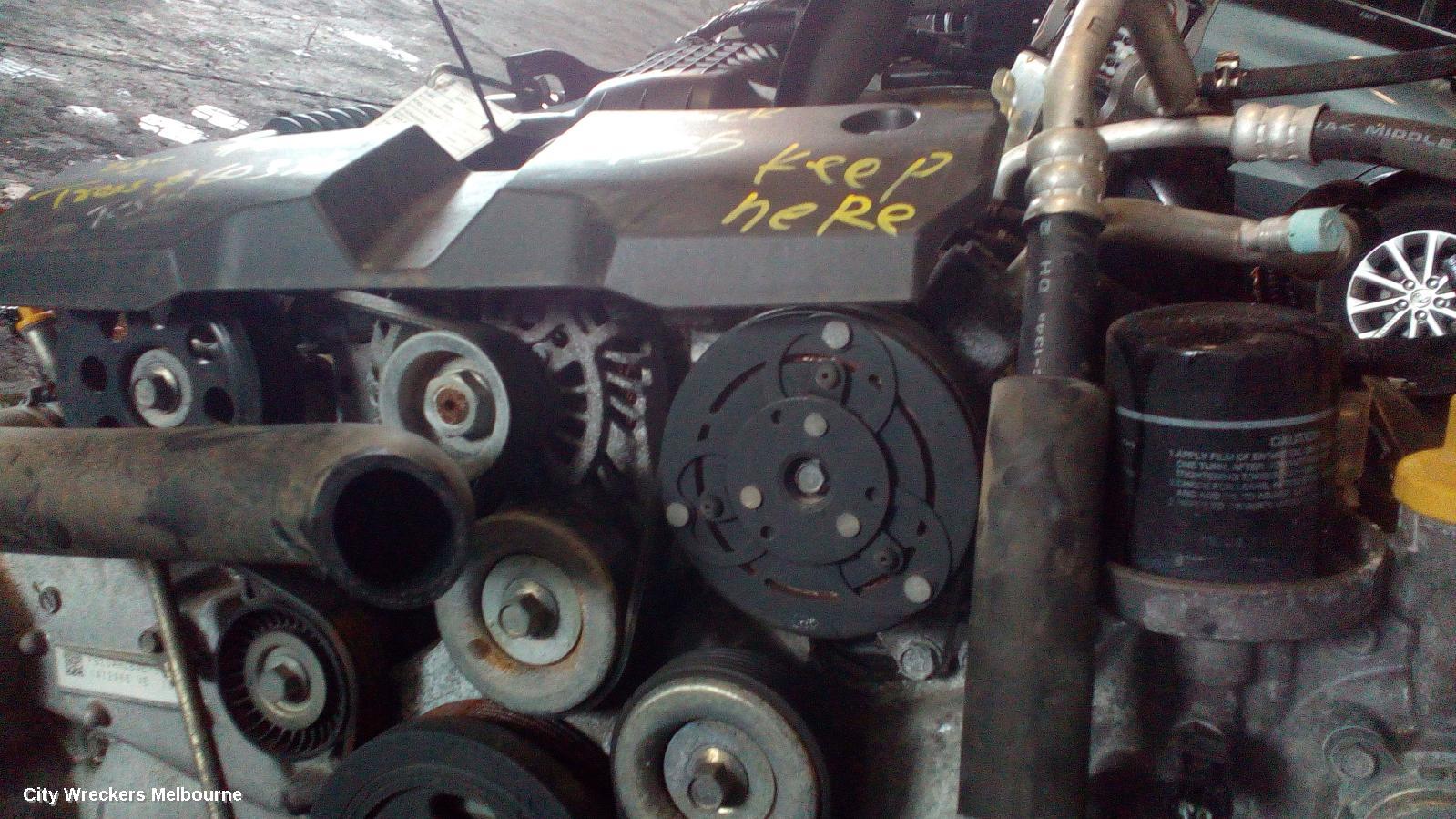 SUBARU IMPREZA ENGINE, PETROL, 2.0, FB20, MANUAL T/M, G4, 11/2014 - 10/2016