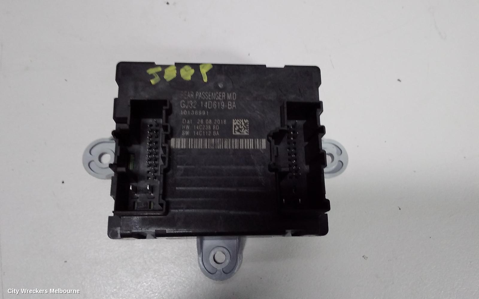 LAND ROVER RANGEROVER EVOQUE, L538, 11/2011 - 01/2019, DOOR CONTROL MODULE LR  LEFT REAR: 60342