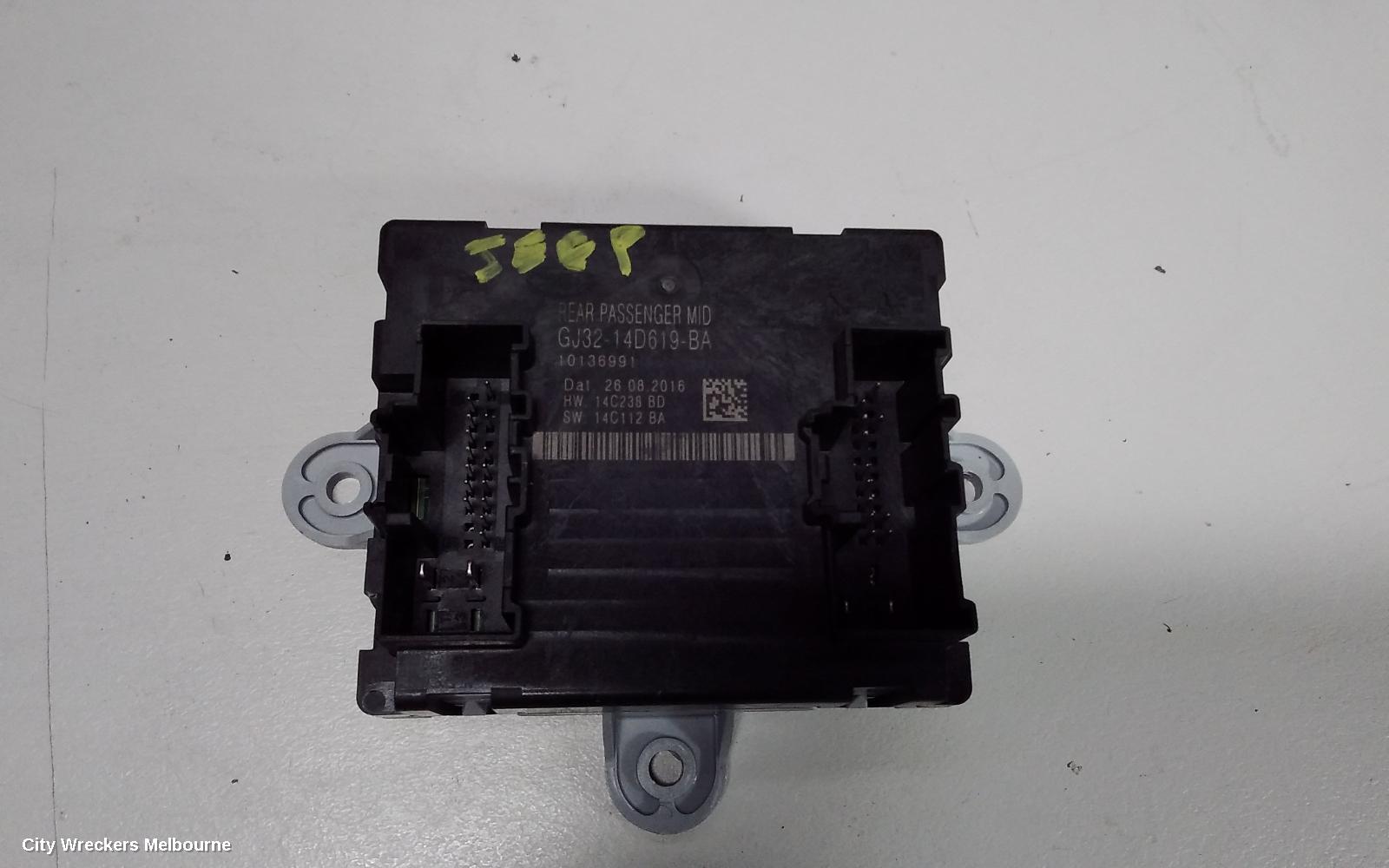 LAND ROVER RANGEROVER EVOQUE, L538, 11/2011 - 01/2019, DOOR CONTROL MODULE LR  LEFT REAR: 60342