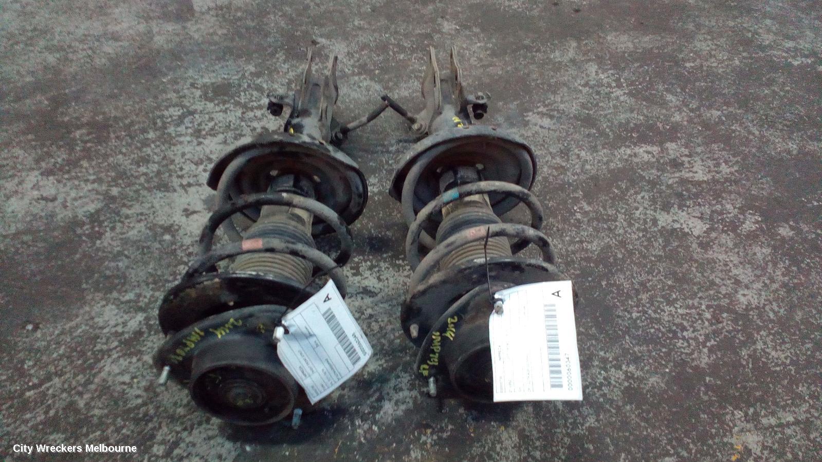 SUBARU IMPREZA RIGHT FRONT STRUT, G4, 12/2011 - 10/2016