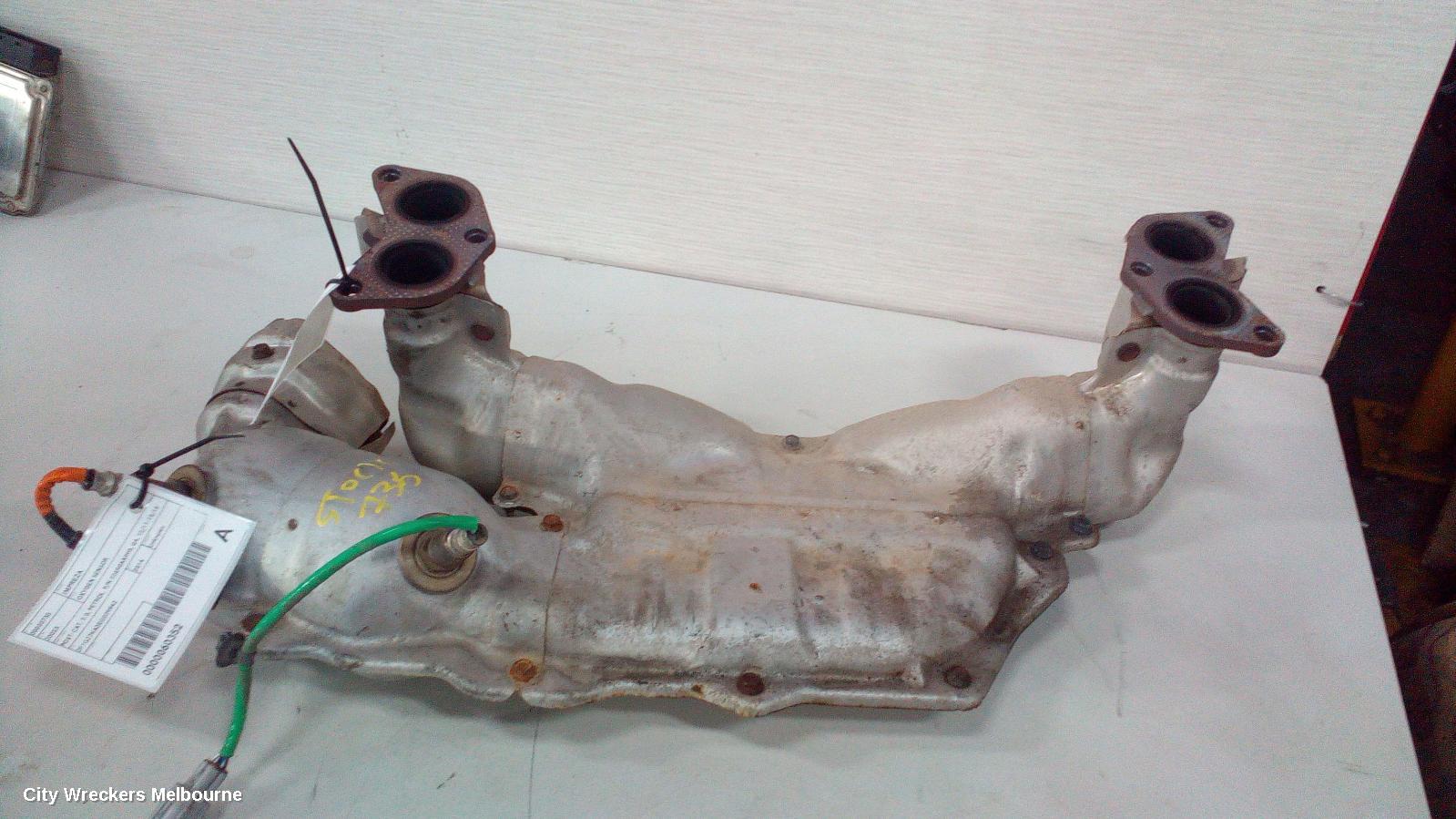 SUBARU IMPREZA CATALYTIC CONVERTER, MANIFOLD-CAT TYPE, 2.0, FB20, G4, 12/2011 - 10/2016