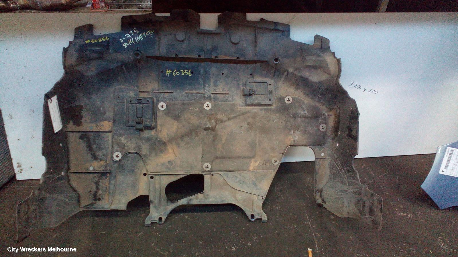 SUBARU IMPREZA LOWER ENGINE SPLASH TRAY
