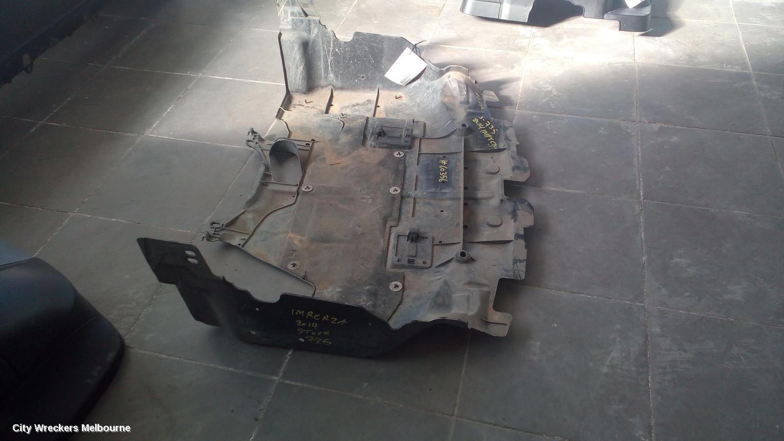 SUBARU IMPREZA LOWER ENGINE SPLASH TRAY