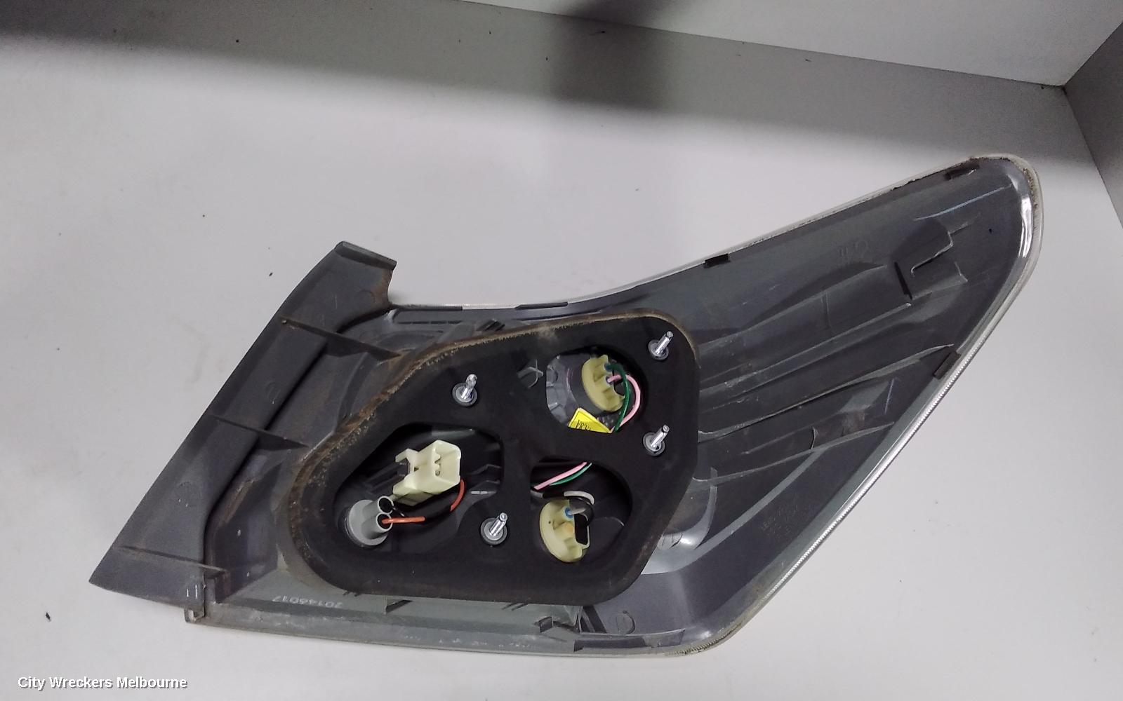 SUBARU IMPREZA LEFT TAILLIGHT, G4, SEDAN, IN BODY, 12/2011 - 10/2016