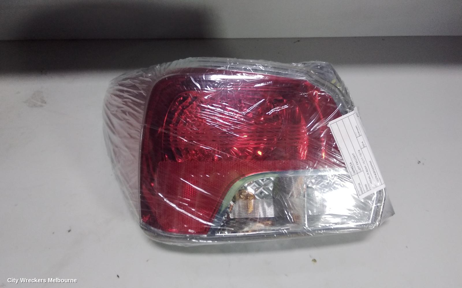 SUBARU IMPREZA LEFT TAILLIGHT, G4, SEDAN, IN BODY, 12/2011 - 10/2016