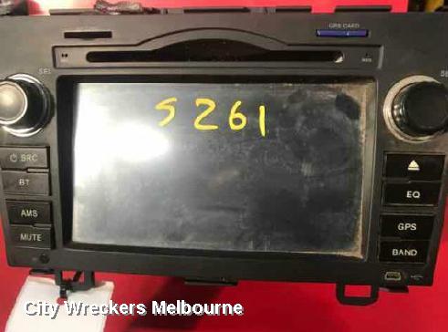 HONDA CRV RADIO/CD/DVD/SAT/TV, CD PLAYER, RE, 03/2007 - 10/2012