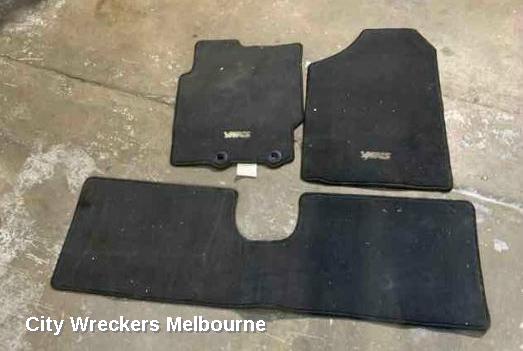 TOYOTA YARIS FLOOR MATS, NCP9#, 10/2005 - 12/2016