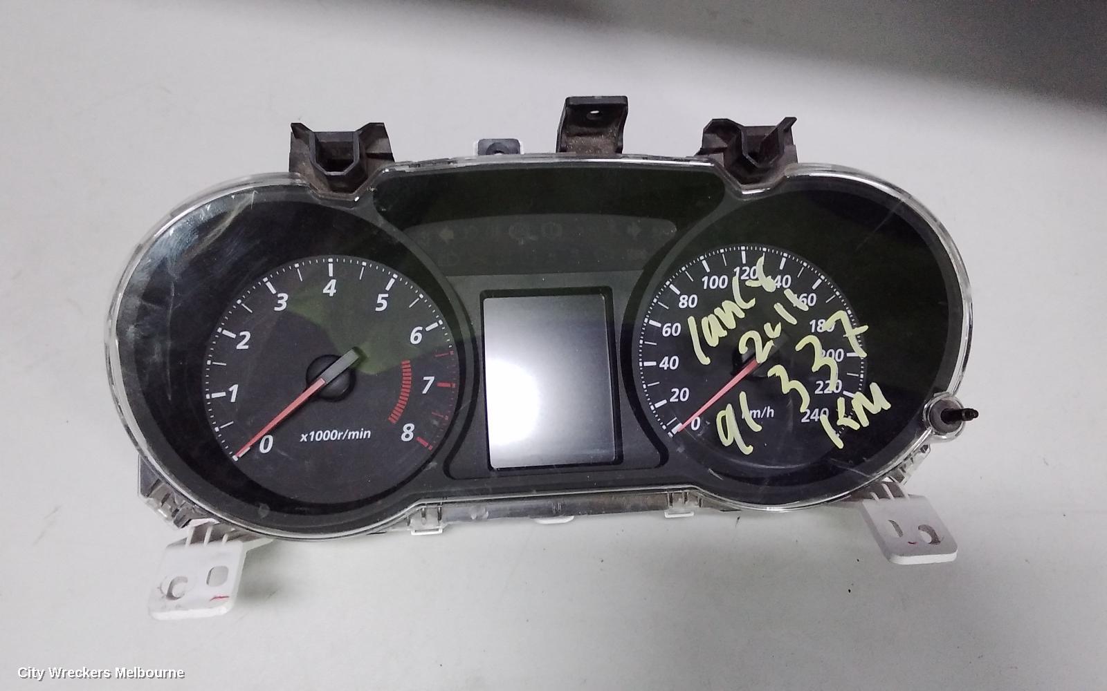 MITSUBISHI LANCER INSTRUMENT CLUSTER, CJ-CF, ES/ACTIV/SX/ES SPORT/LS, 07/2010 - 12/2017