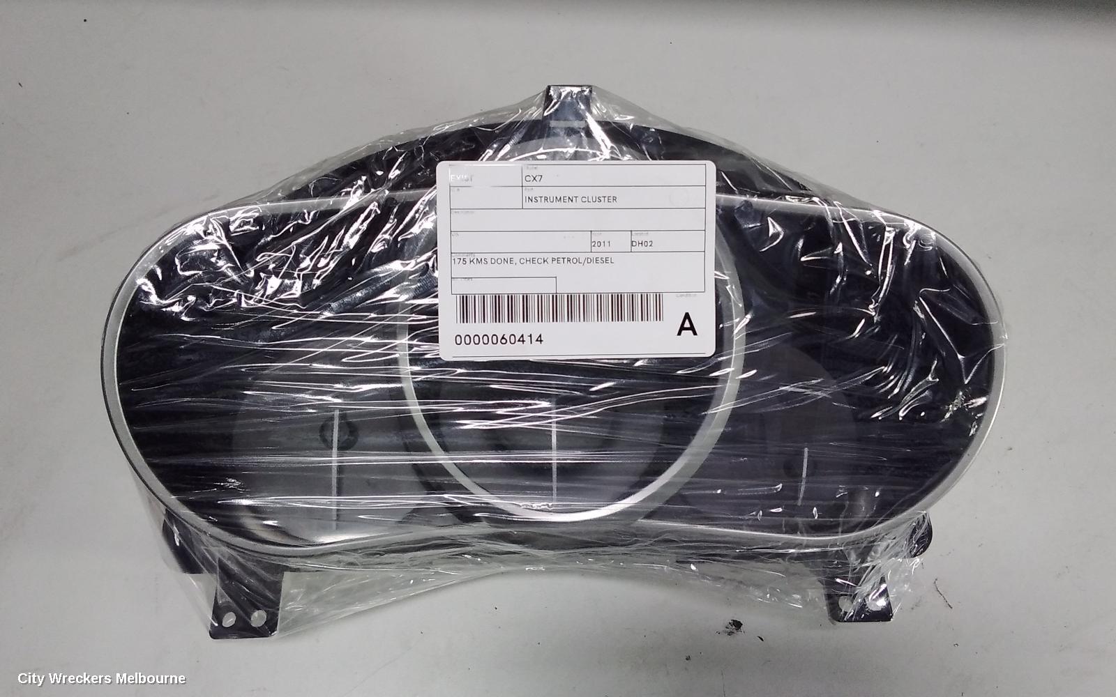 MAZDA CX7 INSTRUMENT CLUSTER