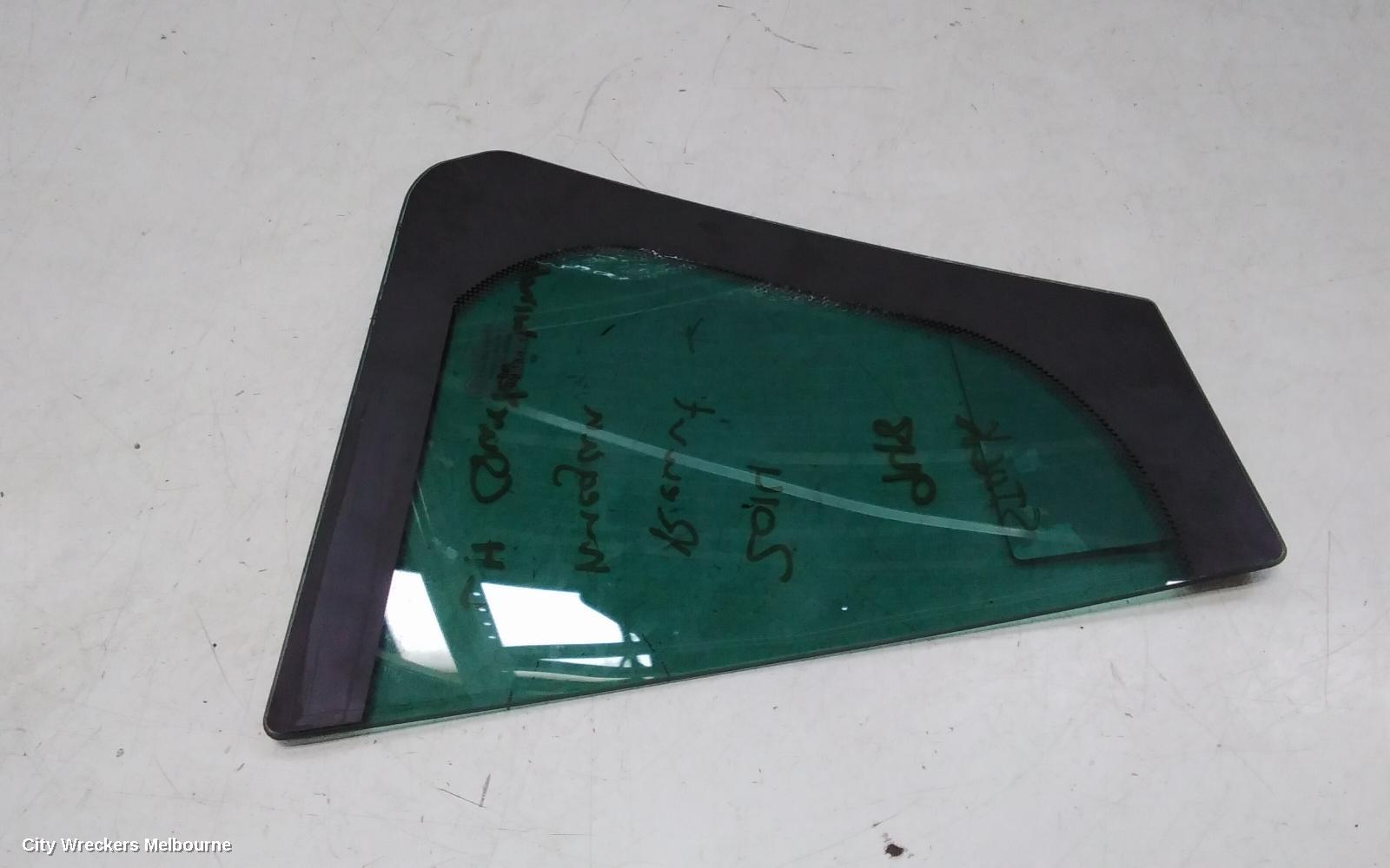 RENAULT MEGANE LEFT REAR 1/4 DOOR GLASS, X32/X95, 09/2010 - 05/2016