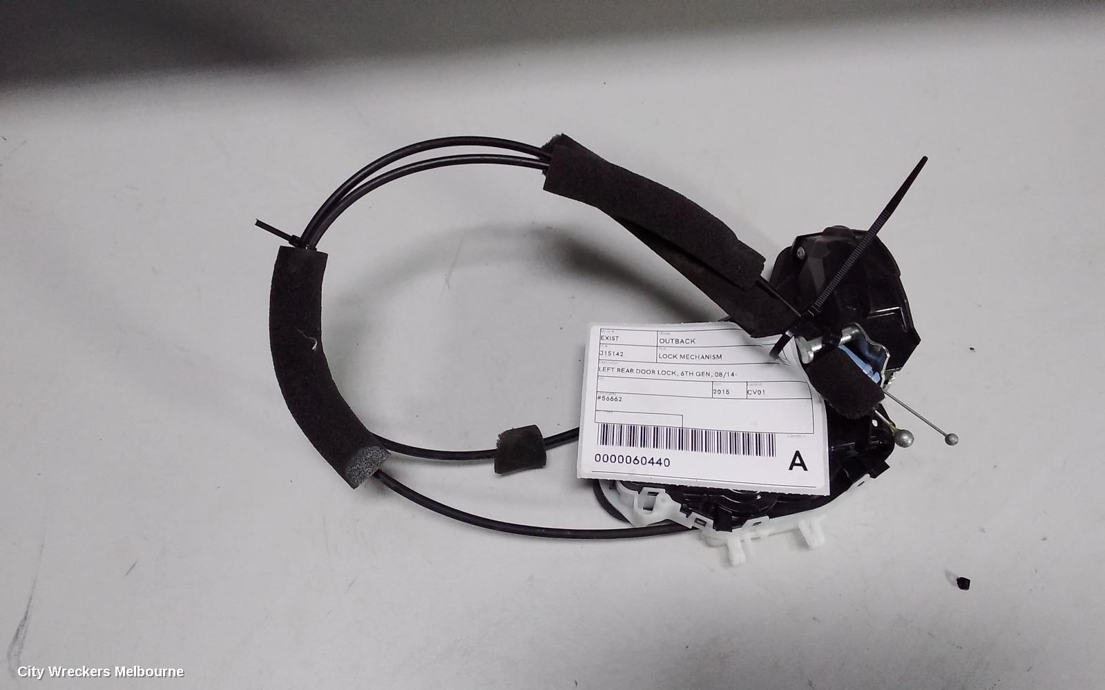 SUBARU OUTBACK DOOR/BOOT/GATE LOCK, LEFT REAR DOOR LOCK, 6TH GEN, 08/2014 ONWARDS