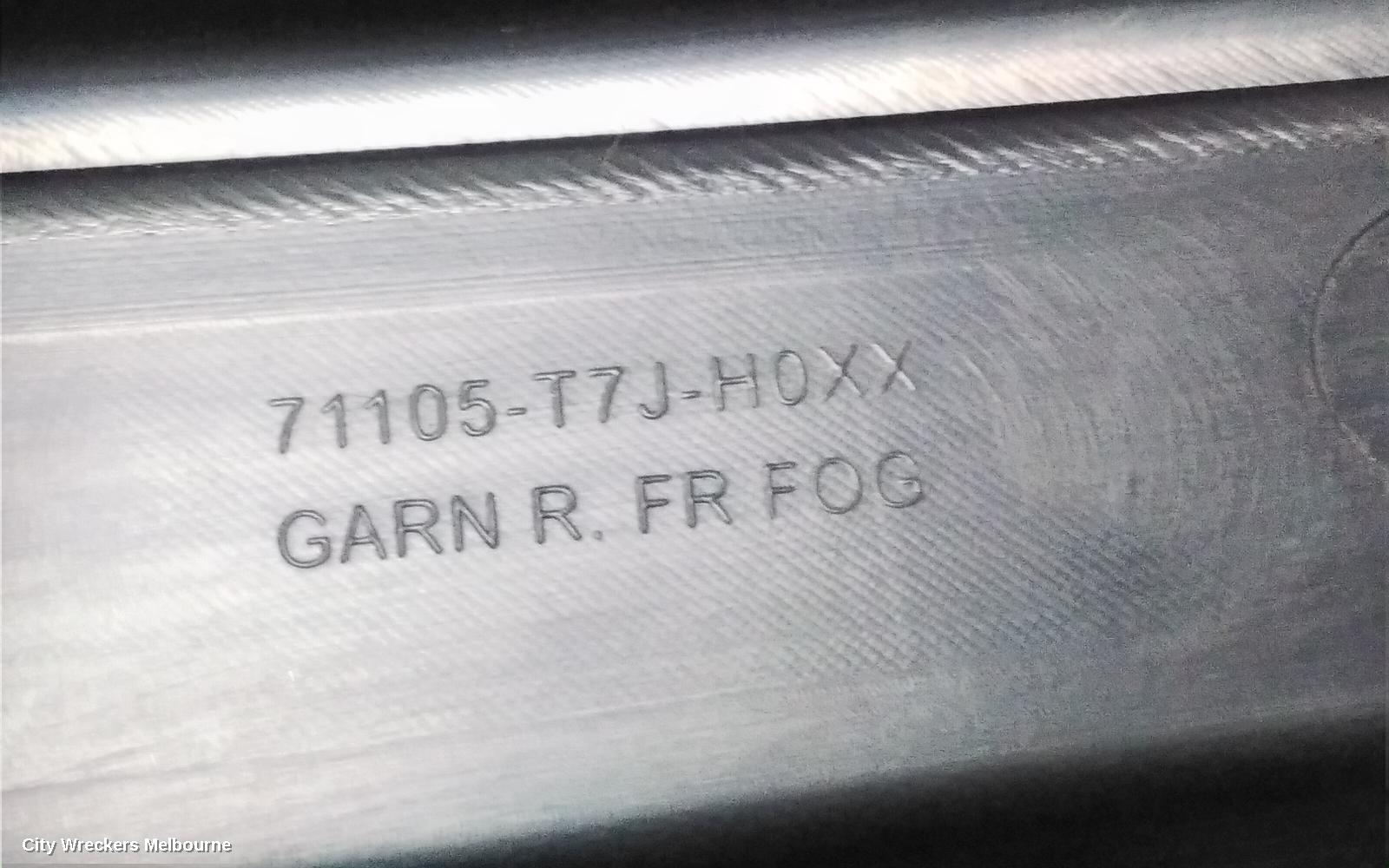 HONDA HRV RIGHT INDICATOR/FOG/SIDE, BUMPER FOGLAMP, RU5, 12/2014 - 06/2018