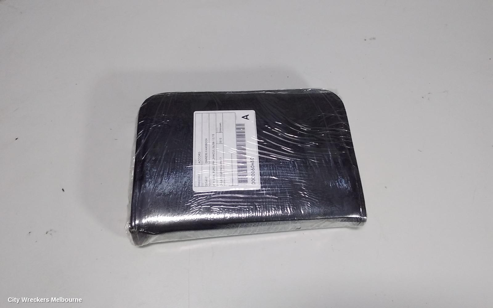 HONDA ACCORD OWNERS HANDBOOK, 8TH GEN, EURO (VIN JHMCU), 06/2008 - 12/2015