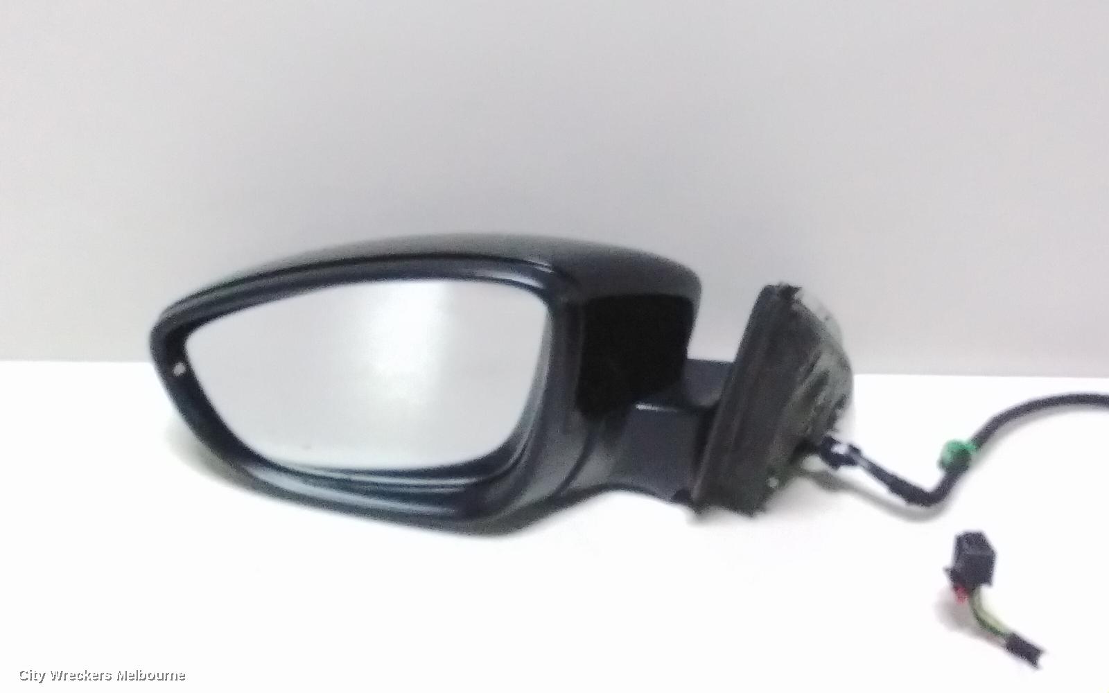 VOLKSWAGEN JETTA LEFT DOOR MIRROR, 1B, POWER FOLD (6XP CODE), 02/2011 - 05/2012