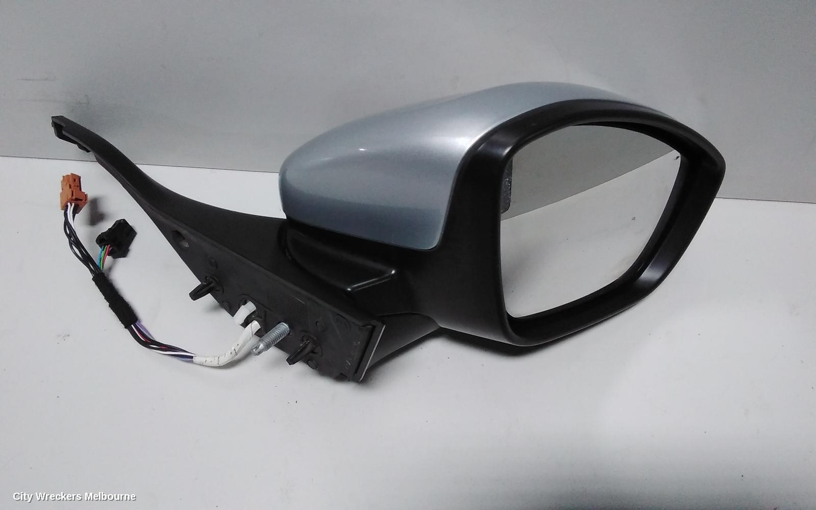 PEUGEOT 208 RIGHT DOOR MIRROR, A9, POWER FOLD, NON CHROME TRIM, COLOUR CODED COVER TYPE, 10/2012 - 12/2018
