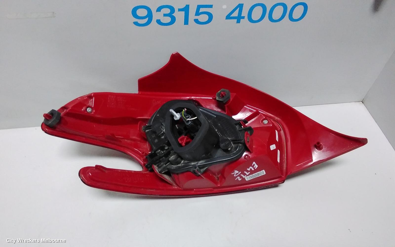 PEUGEOT 208 RIGHT TAILLIGHT, A9, 10/2012 - 10/2015