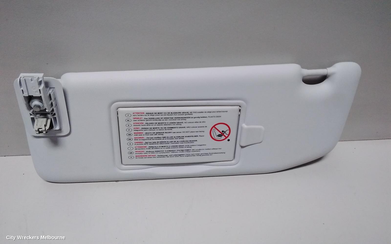 PEUGEOT 208 SUNVISOR, A9, 10/2012 - 12/2018