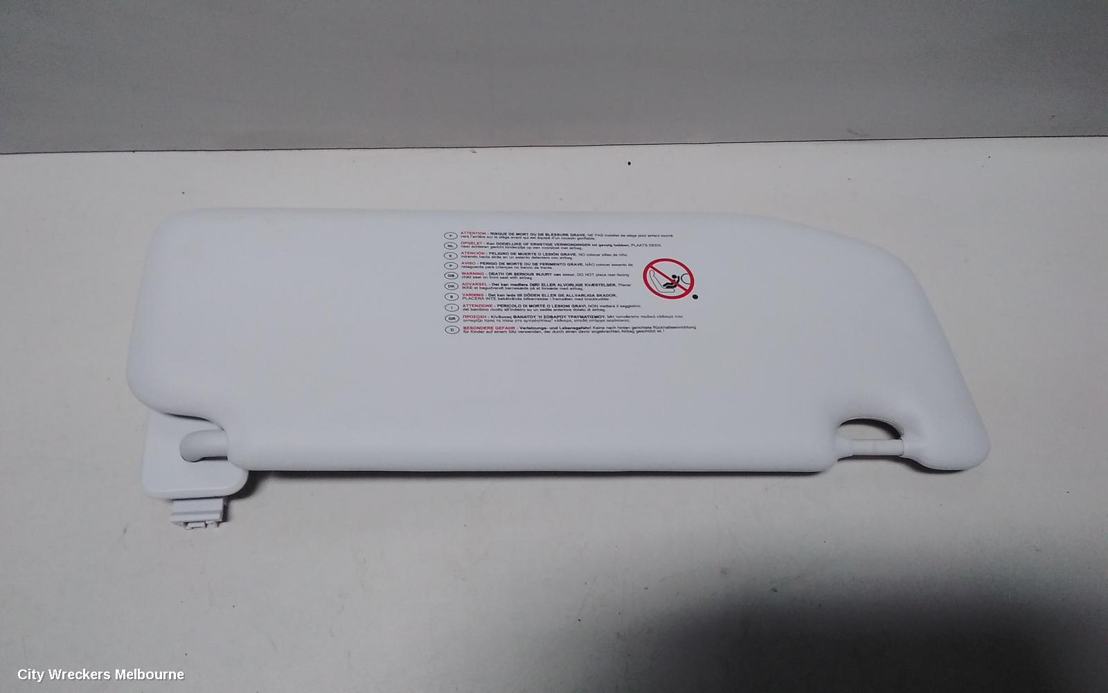 PEUGEOT 208 SUNVISOR, A9, 10/2012 - 12/2018