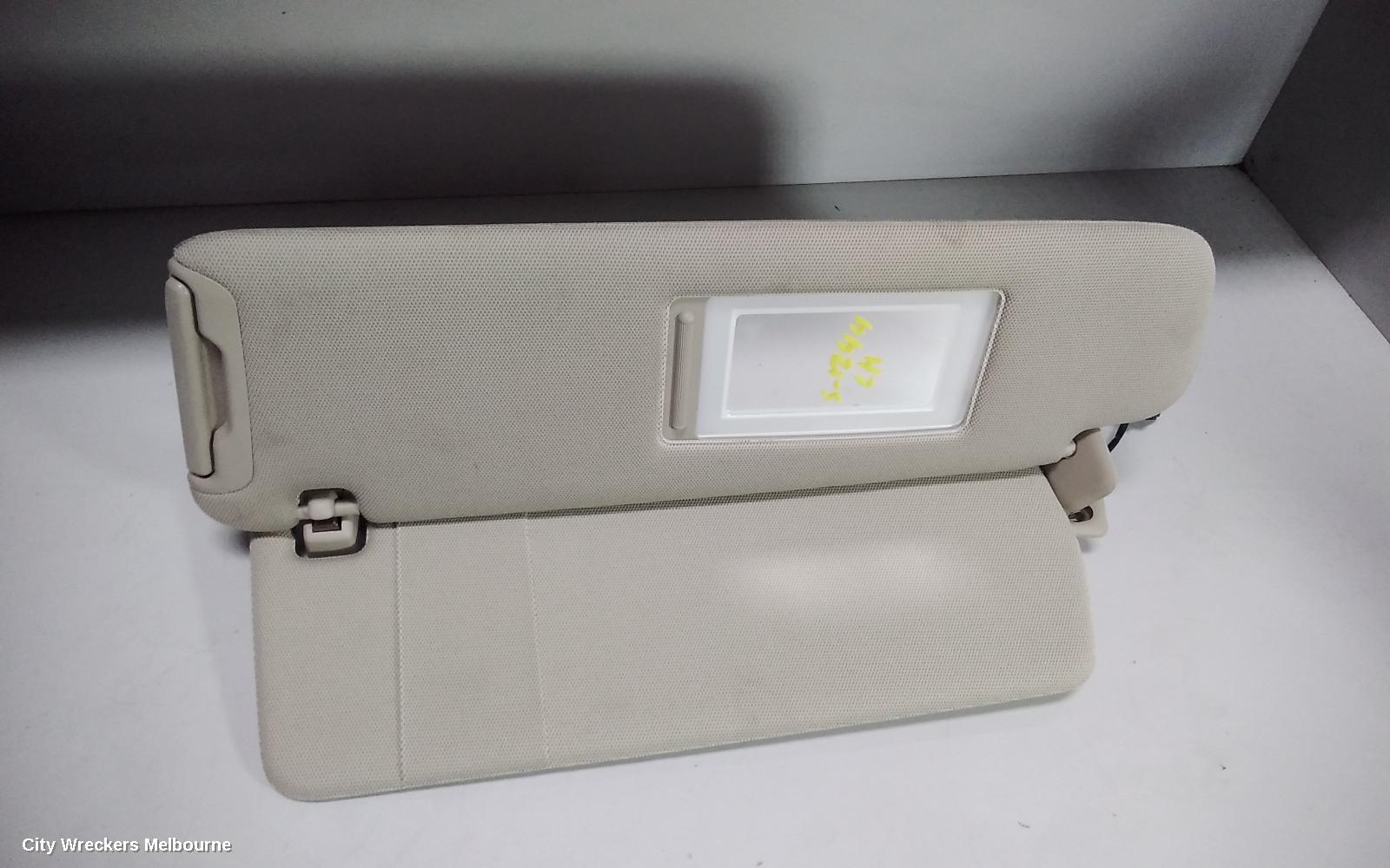 AUDI Q7 SUNVISOR, 4L, LH SIDE, 09/2006 - 08/2015