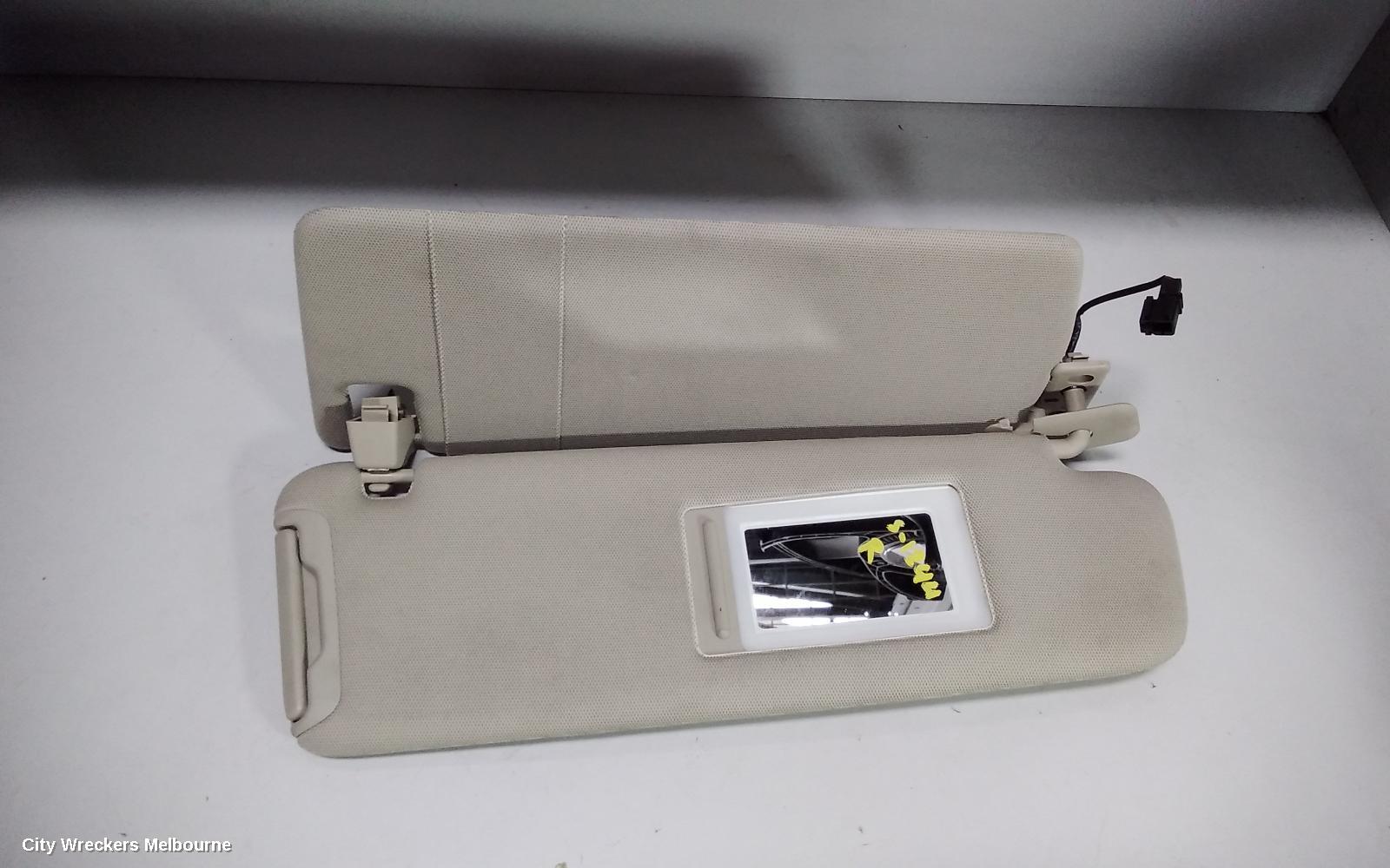 AUDI Q7 SUNVISOR, 4L, RH SIDE, 09/2006 - 08/2015