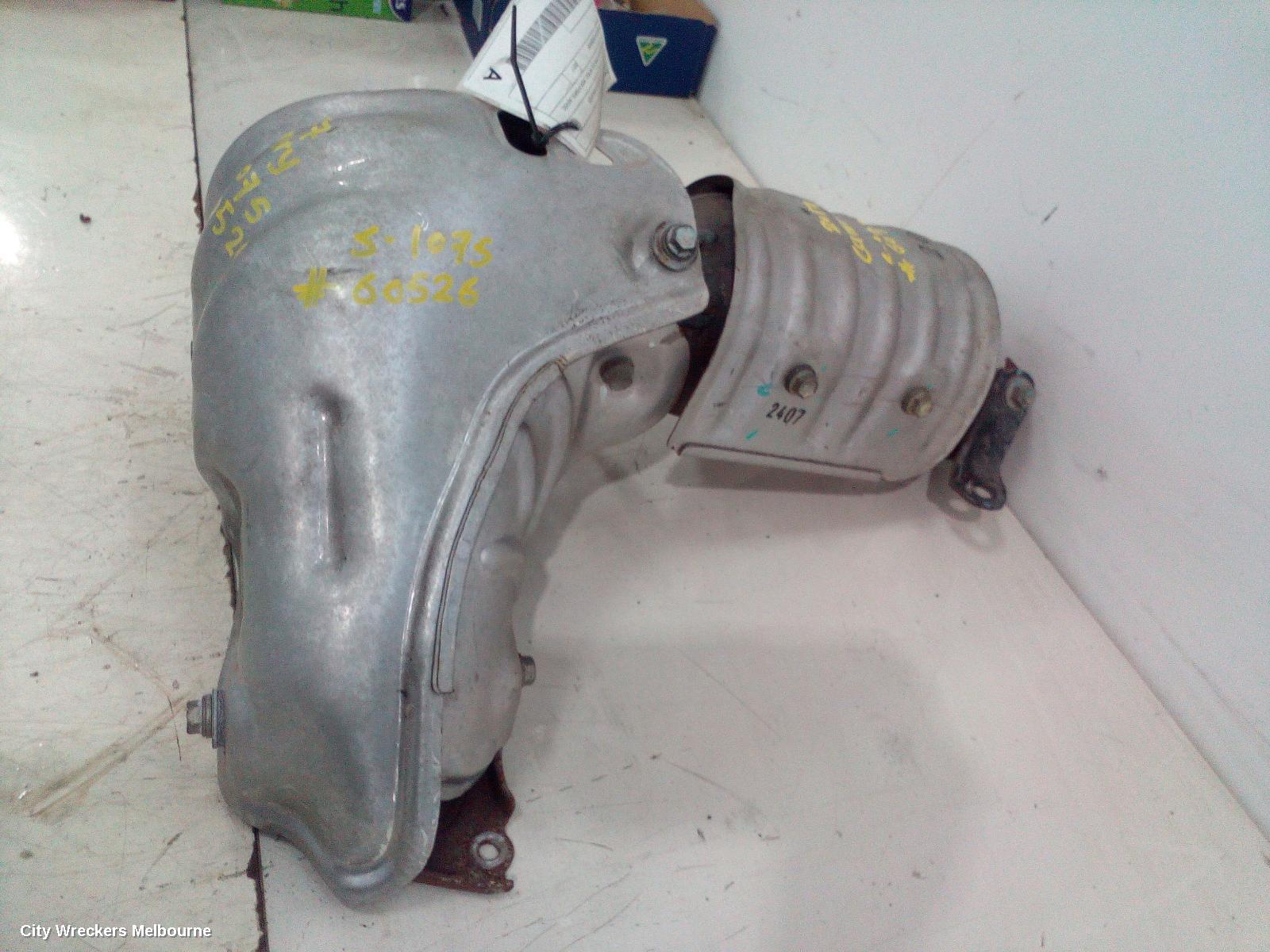 TOYOTA CAMRY CATALYTIC CONVERTER, MANIFOLD-CAT TYPE, 2.5, PETROL, NON HYBRID, ASV50, 05/2015 - 10/2017
