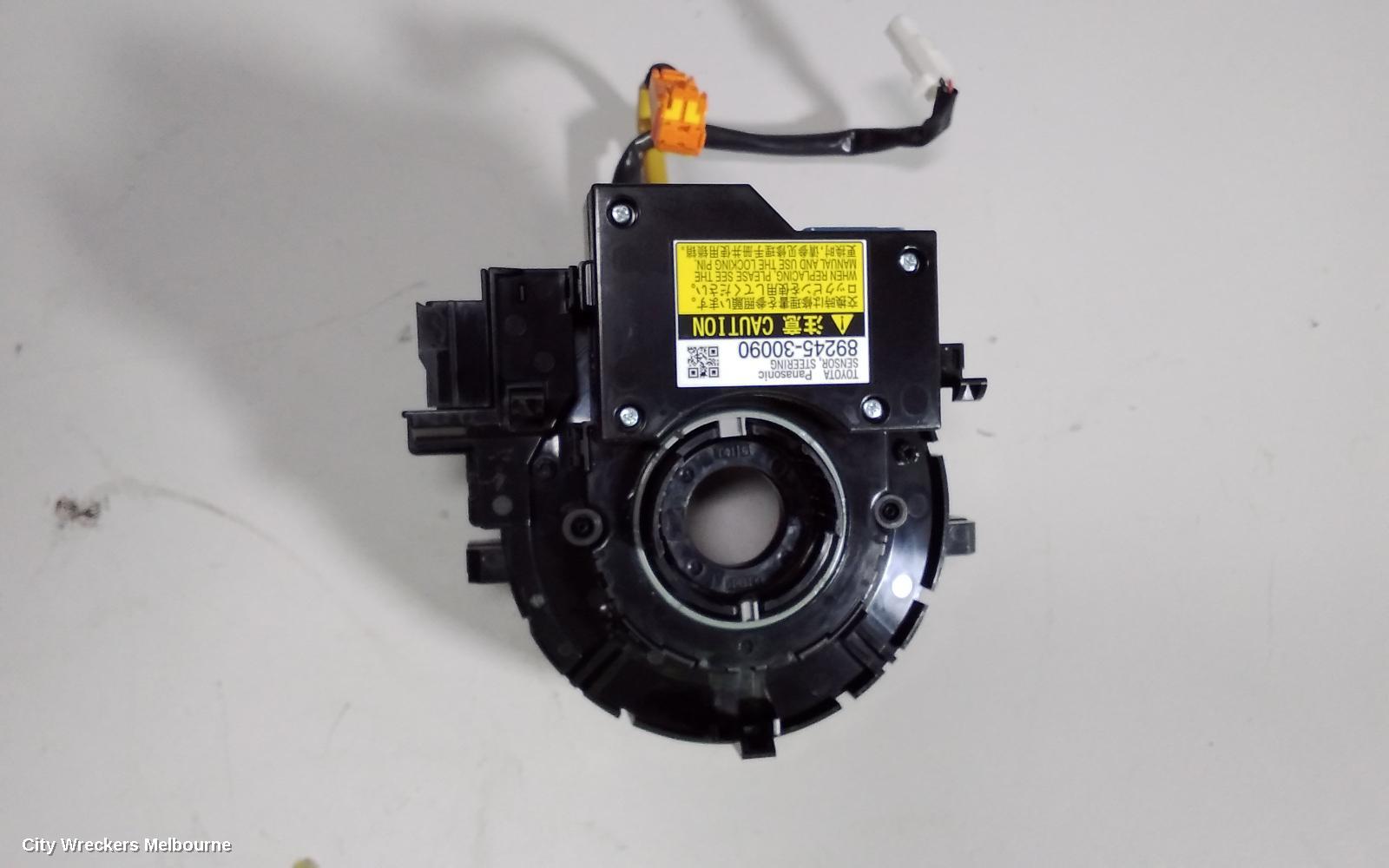 TOYOTA CAMRY AIRBAG MODULE/SENSOR, CLOCKSPRING, ASV50/AVV50, 12/2011 - 10/2017