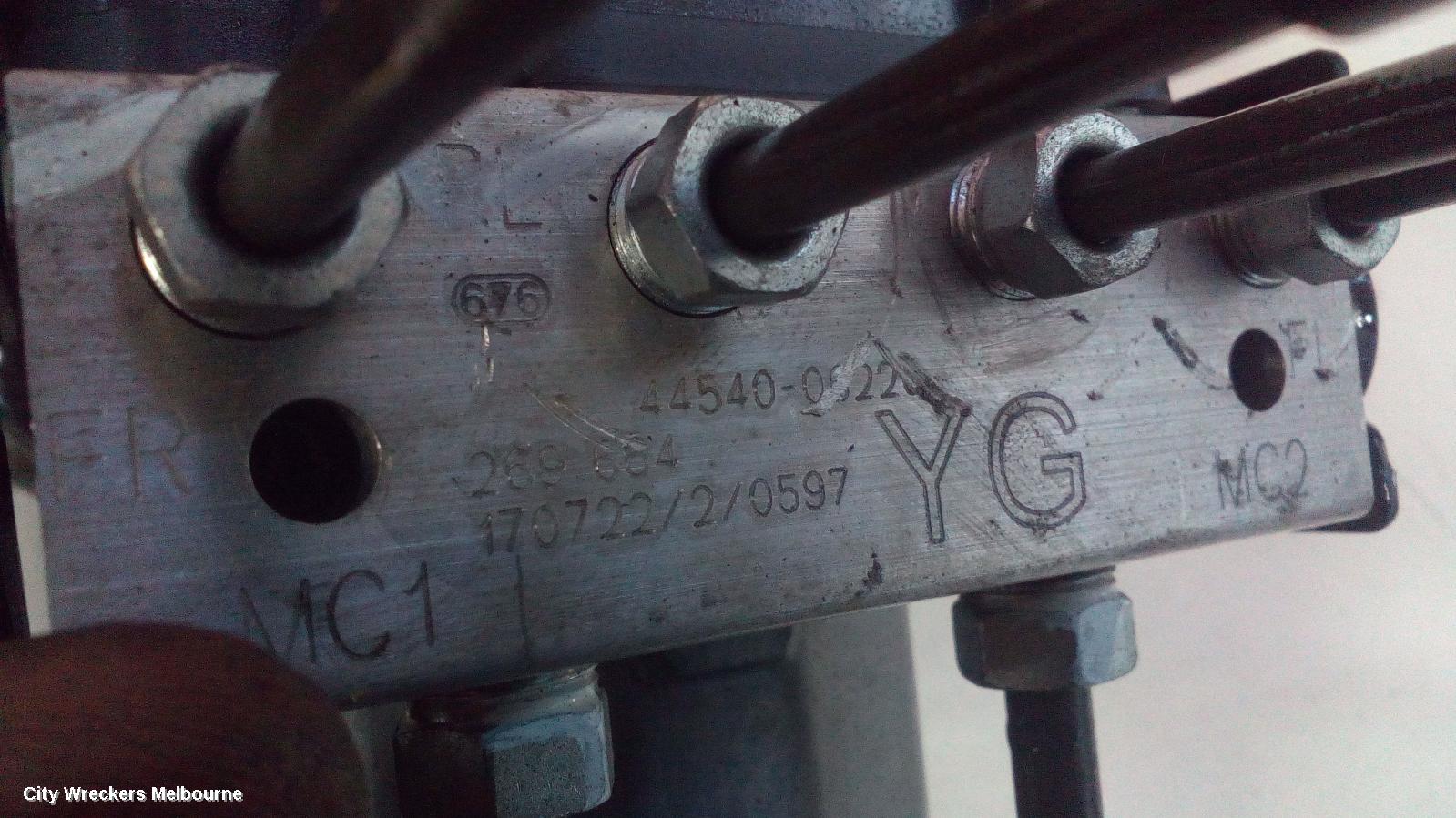 TOYOTA CAMRY ABS PUMP/MODULATOR, ASV50, STANDARD (NON HYBRID), P/N 4405006320, 05/2015 - 10/2017