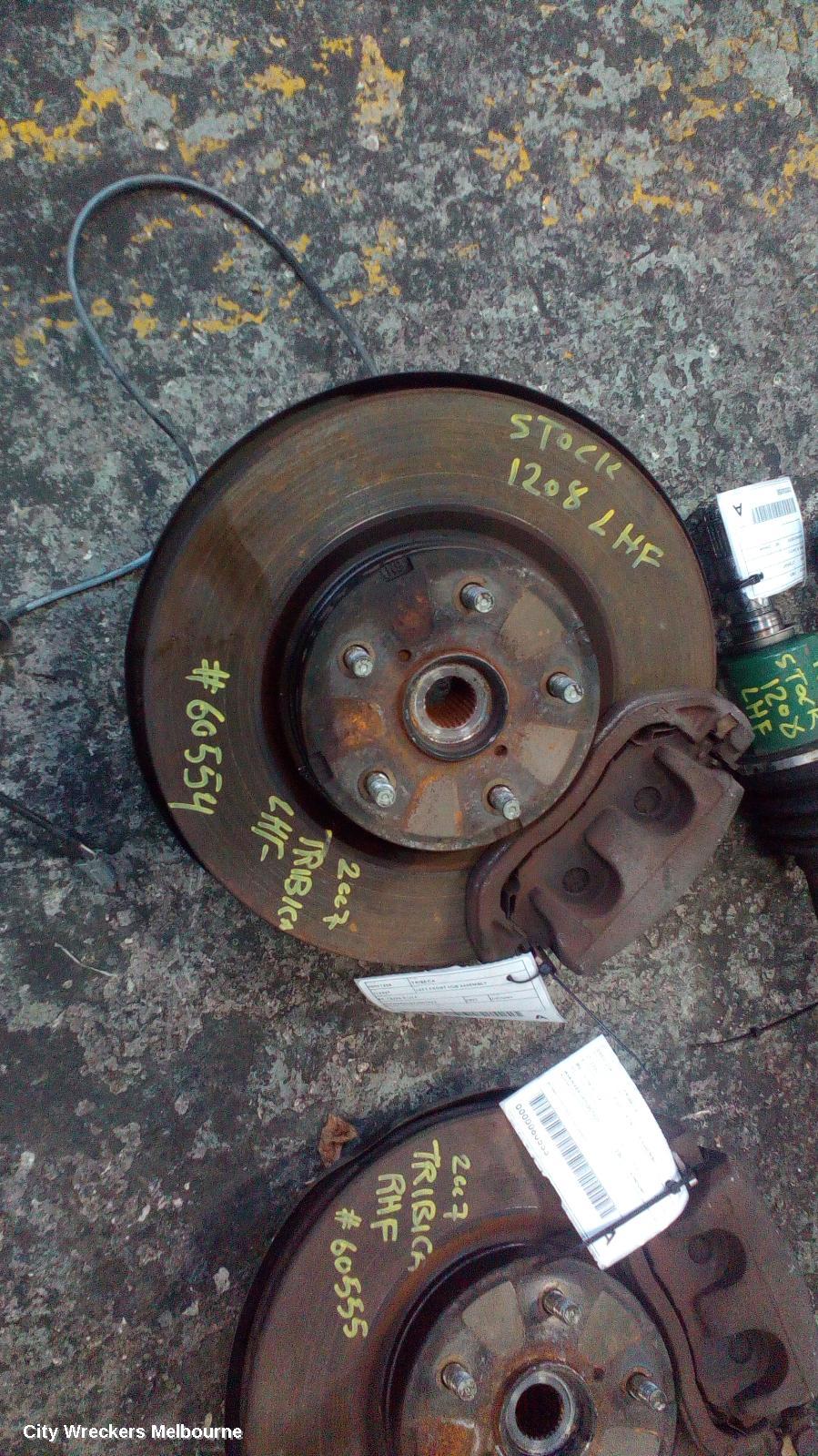 SUBARU TRIBECA LEFT FRONT HUB ASSEMBLY, B9, 10/2006 - 01/2014