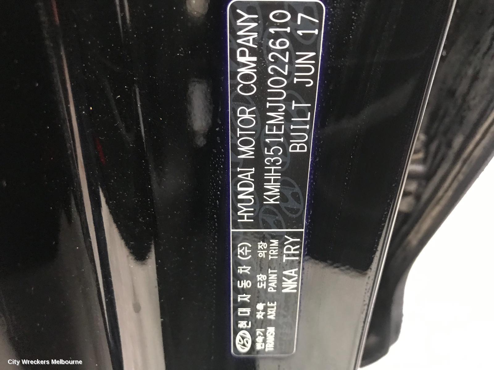 HYUNDAI I30 RIGHT FRONT DOOR WINDOW, PD, HATCH, 03/2017 ONWARDS