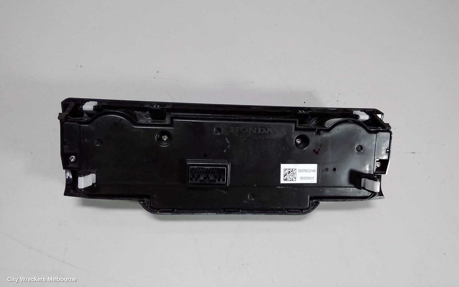 HONDA CRV HEATER/AC CONTROLS, RW, 05/2017 - 08/2023