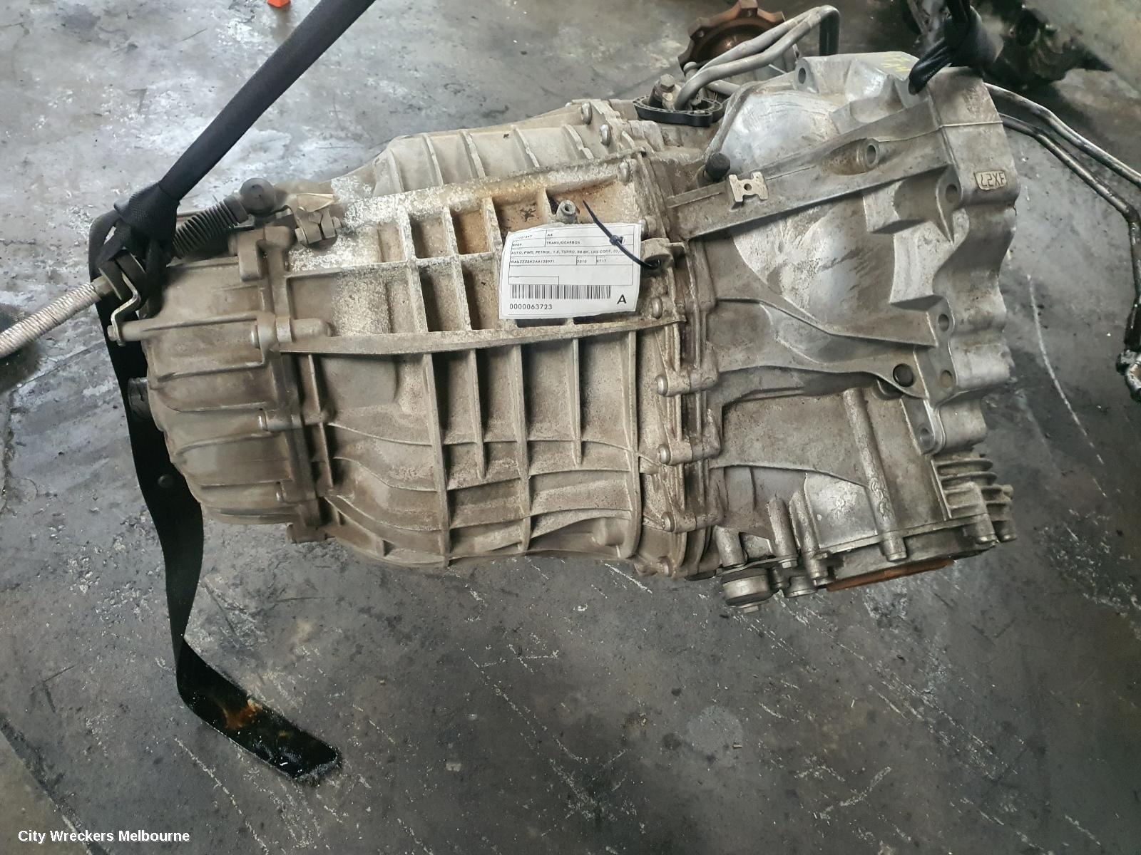 AUDI A4 TRANS/GEARBOX, AUTO, FWD, PETROL, 1.8, TURBO, B8 8K, LKS CODE, 02/2008 - 06/2012